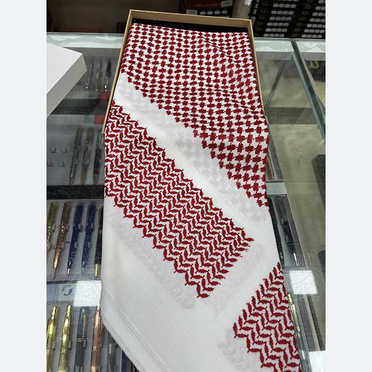 Высококачественный 100% хлопок 100s/2 жаккард Shemagh