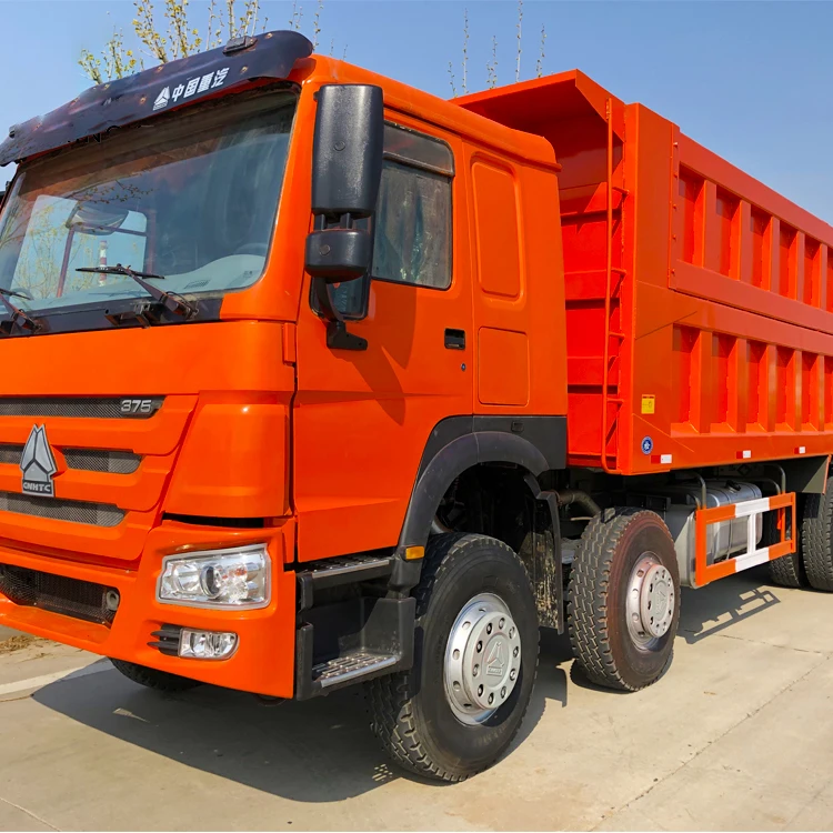 Sinotruk Howo 375 8x4 31 Ton 12 wheel ghana dump tipper truck for sale