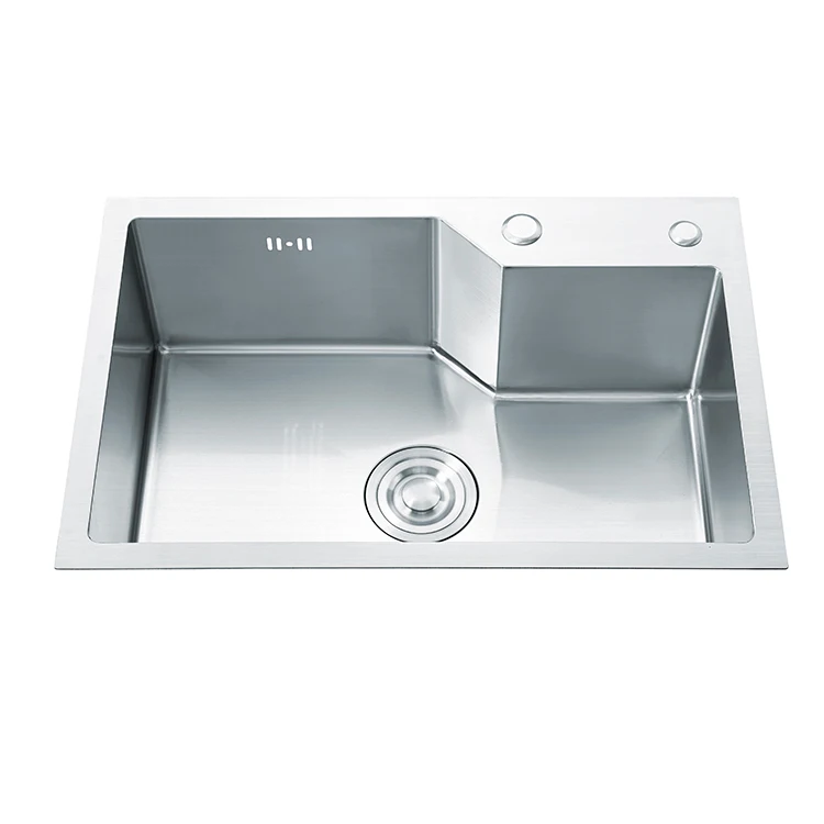 Stainless steel single bowl kitchen sink handmade kitchen washing sink dishwasher
