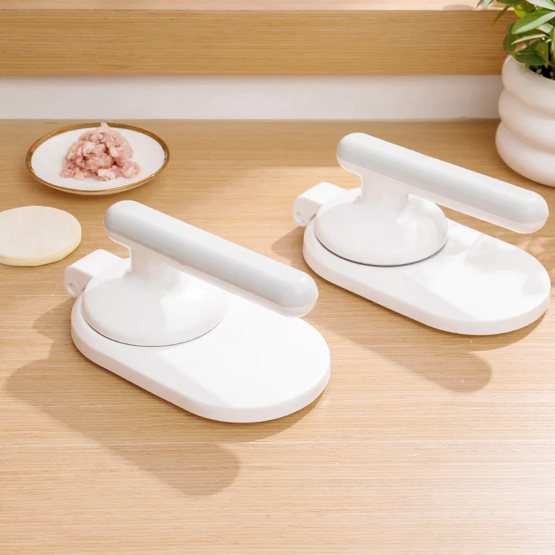 New Dumpling Skin Pressing Tool for Home Use Dumpling Making Steamed Bun Mold Dumpling Rolling Leather Maker
