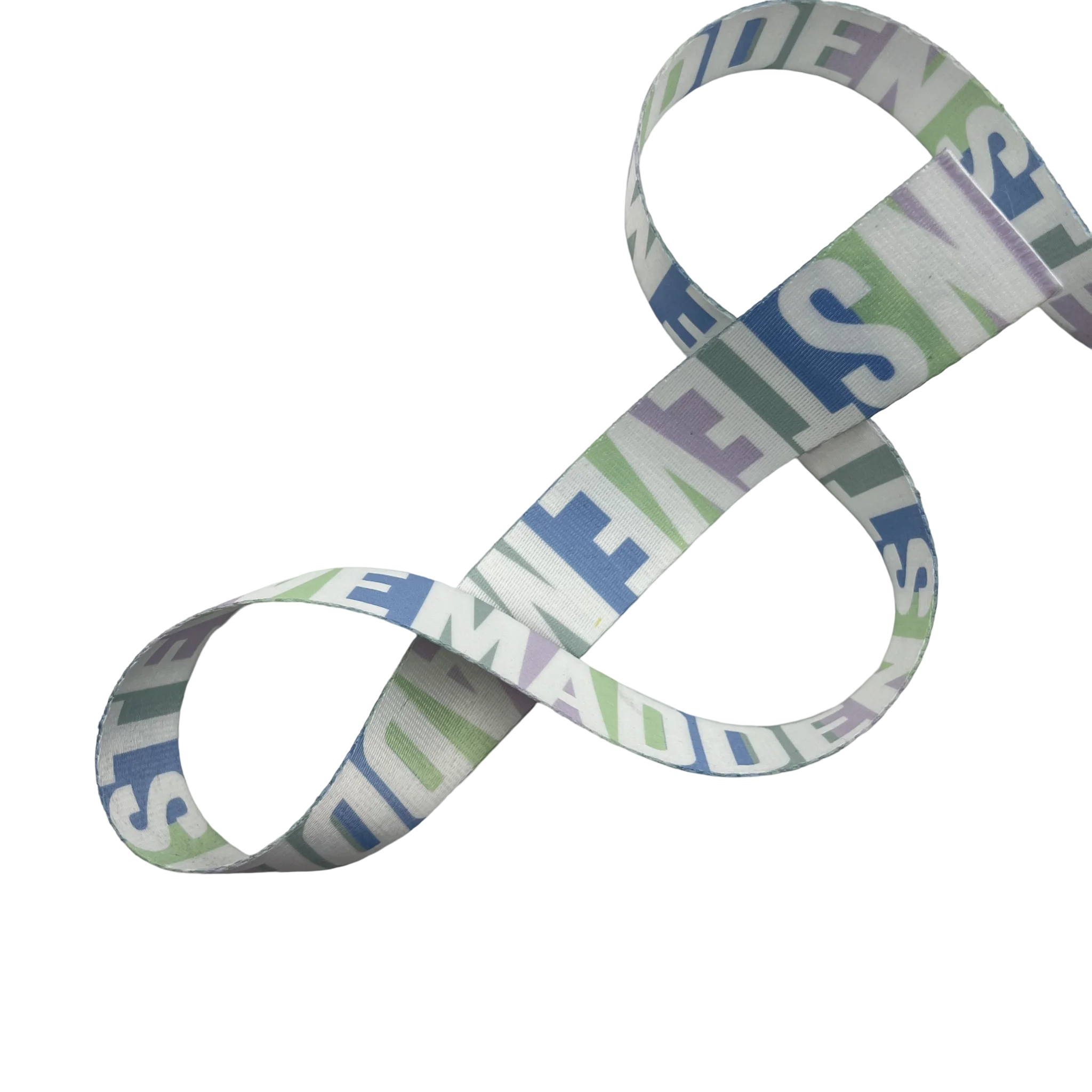 Customized thermal sublimation pattern polyester webbing pet collar kettle rope hanging rope webbing