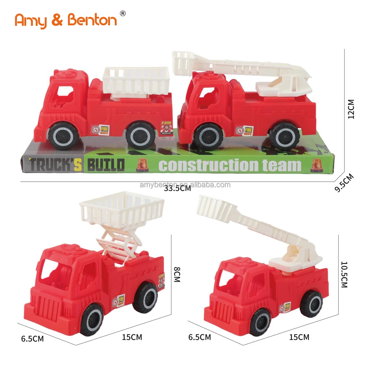 New item toy vehicle truck children plastic construction toys for kids car toy truck trailer