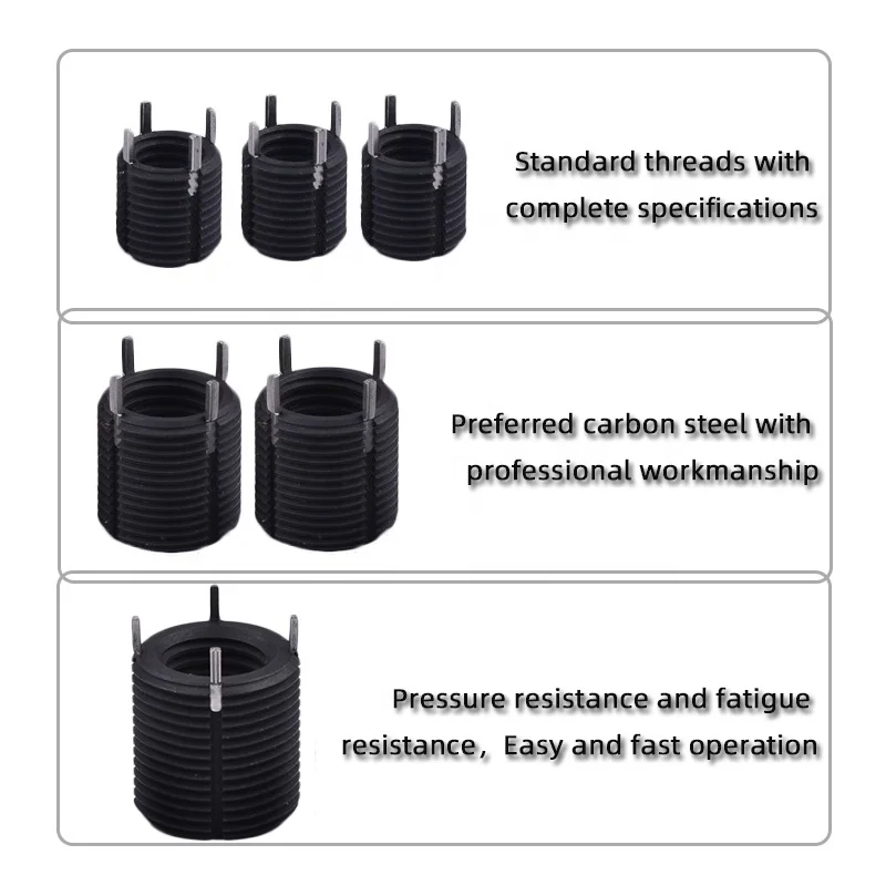 Four Key Locking Thread Insert Wire Fasteners Aircraft Metal Hardware Manufacture