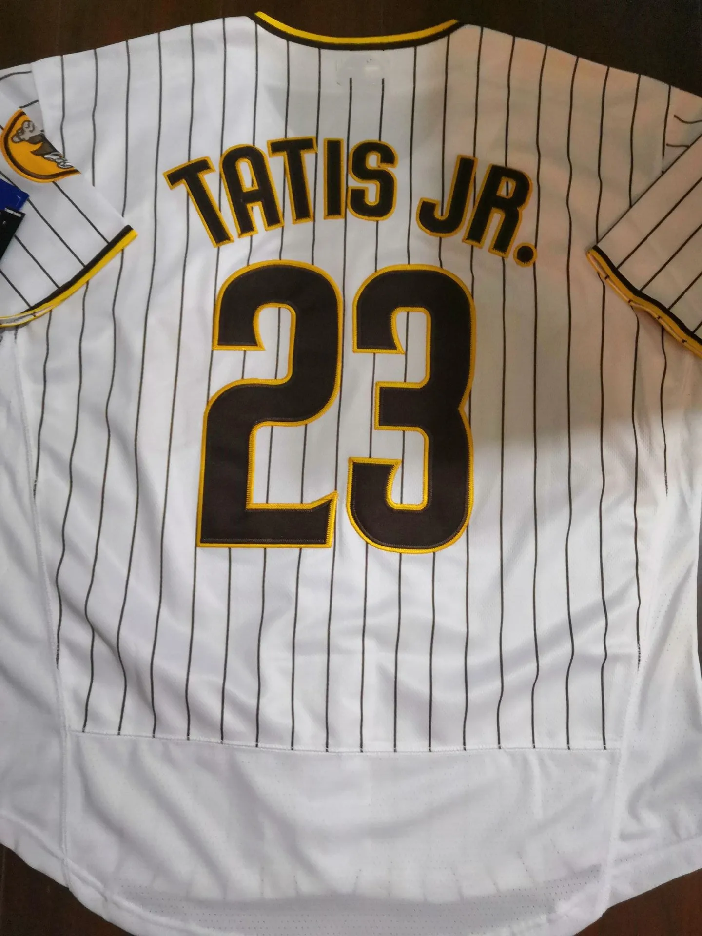 Wholesale Best Quality Custom Cheap Stitched Baseball Jerseys San Diego Padre 23 Tatis Jr. 13 Machado 9 CRONENWORTH