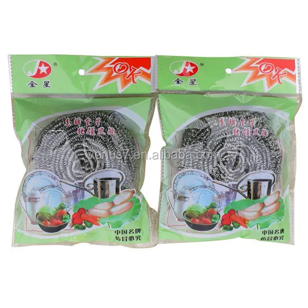 kitchen used utensil scourering pad making machine Stainless Steel Wool Scourer packed scrubber kitchen Cleaning Ball