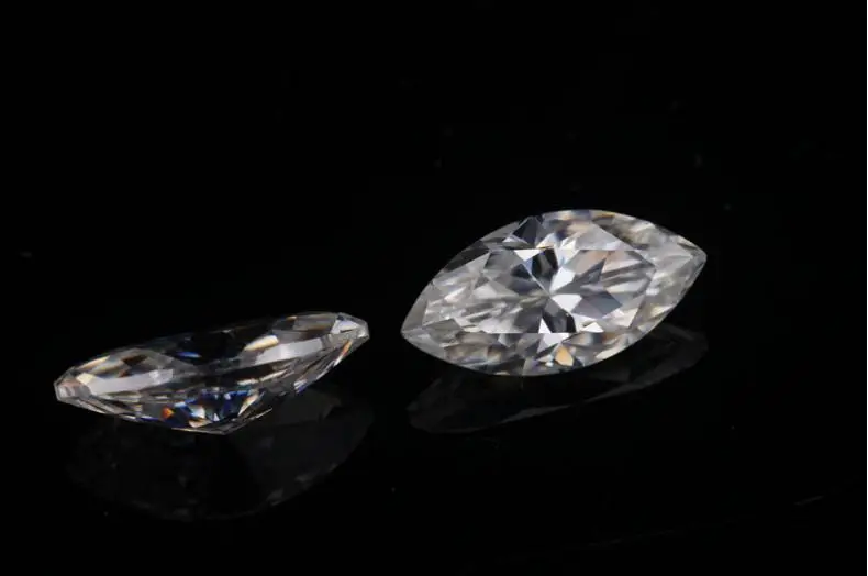 high quality diamond moissanite DEF color VVS marquise white moissanite