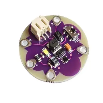 LilyPad LiPower Lithium Battery boost Power step up Battery Module 5V output