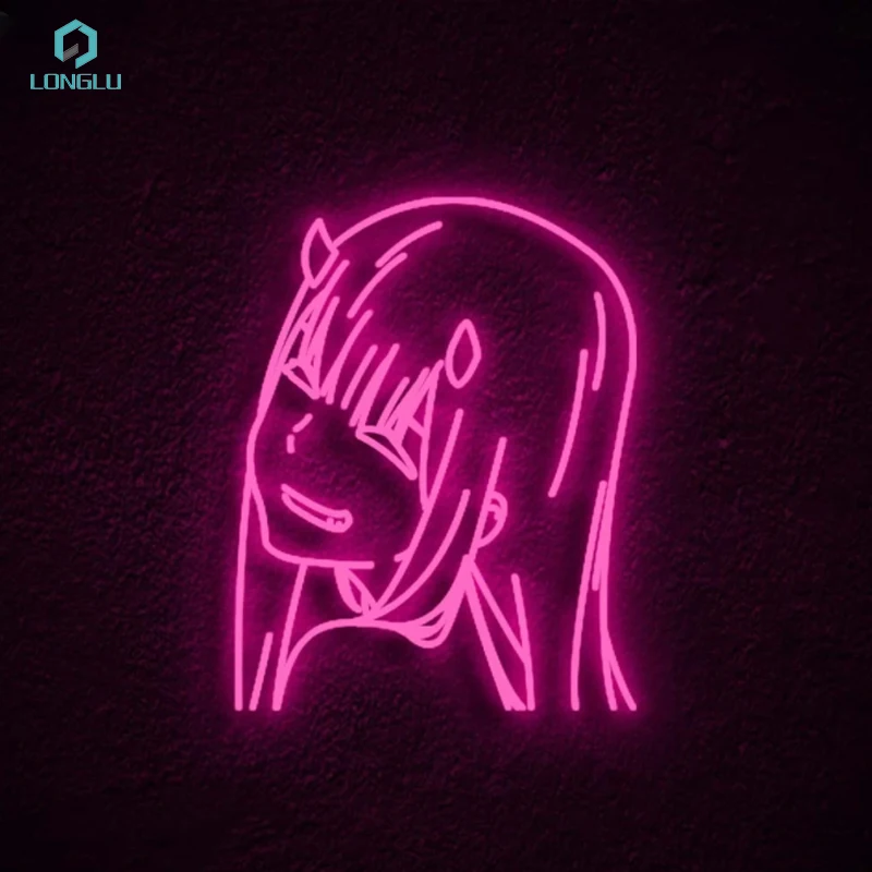 anime neon sign pretty girls party decorations led flex Neon Signs