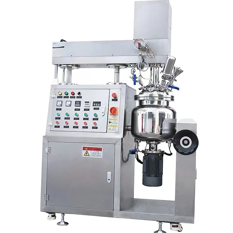 Cheap wholesale electric heating lab homogenizer emulsifier mixer for facial cream lotion making
