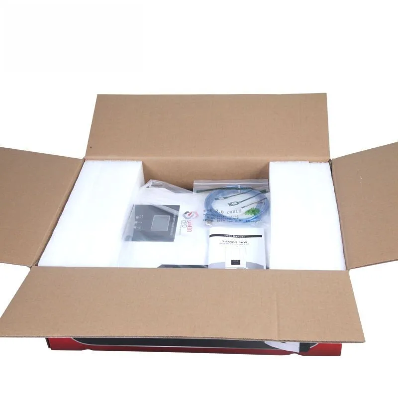 Sunon Pro 3.5Kw/24V 3Kw 100A Mppt Hybrid Solar Inverter With Ac Charger Can Running Without Battery Off Grid Inverter