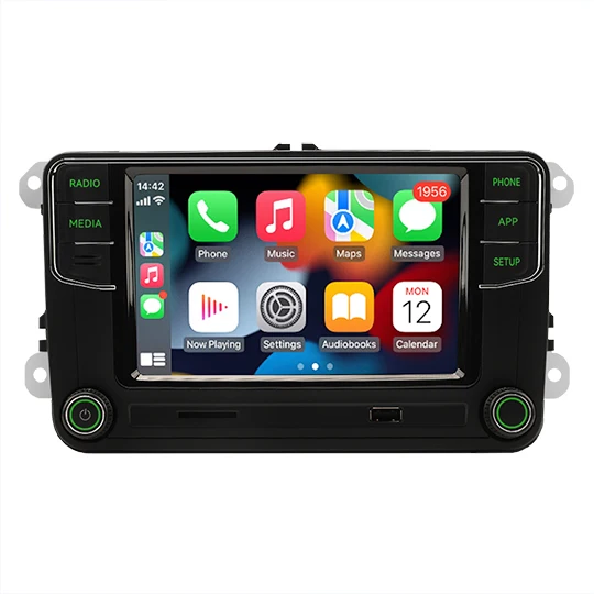 RCD330 Plus RCD330 Plug&Play ISO Quadlock Adapter Cable CANBUS Decoder Simulator For VW Car MIB RADIO