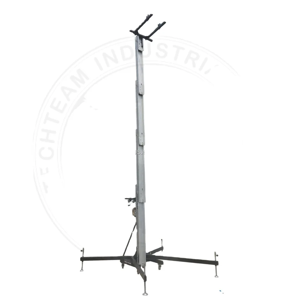 TL65O crank stand heavy duty tower lifter for line array speakers led screen wall light stand for indoor and outdoor events
