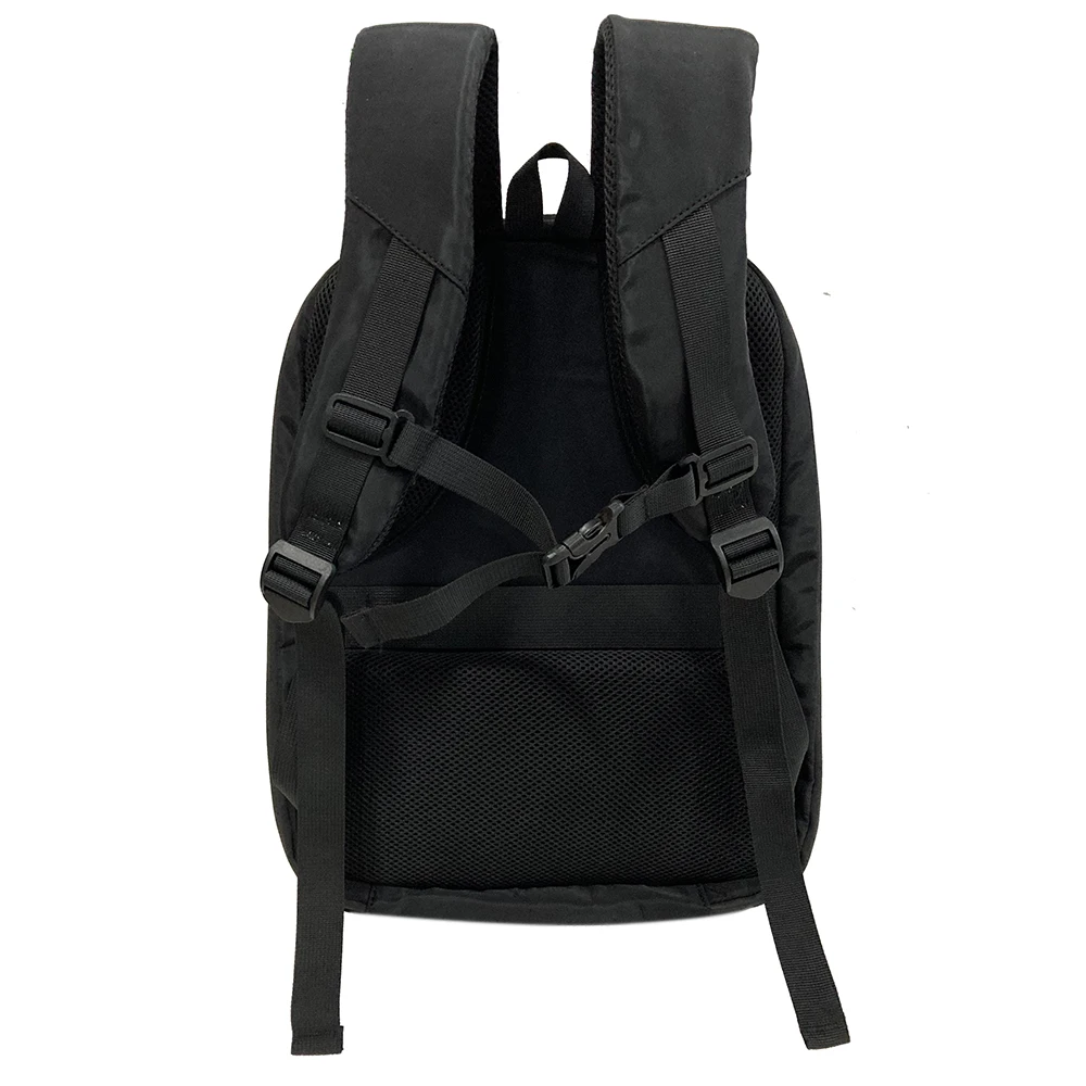Manufacturer Factory Made in China Black Reusable USB Big Size Multi-pocket Casual Outdoor Laptop Bag Backpack