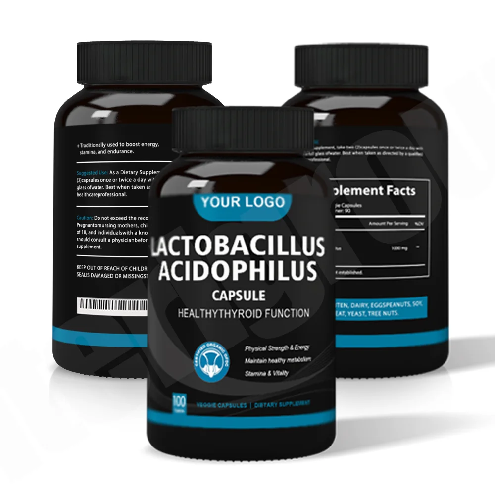 Hot sale supplement Best Price freeze-dried probiotics lactobacillus acidophilus capsule