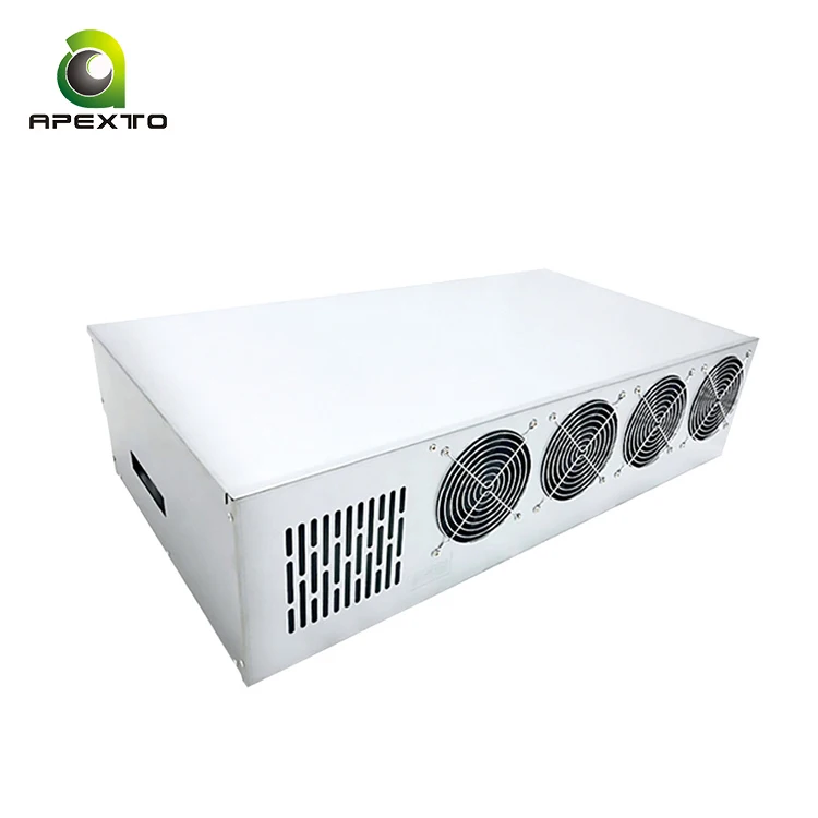 Apexto OEM 8 rig gpu корпус B85 70 мм 65 мм с бесплатной материнской платой Бесплатный HDD 128G чехол для компьютера