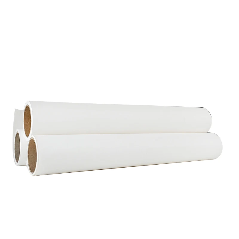 Suzhou Factory White Dye Sublimation Transfer Paper Roll 50g 70g 90g 100g for Textiles Printed in China