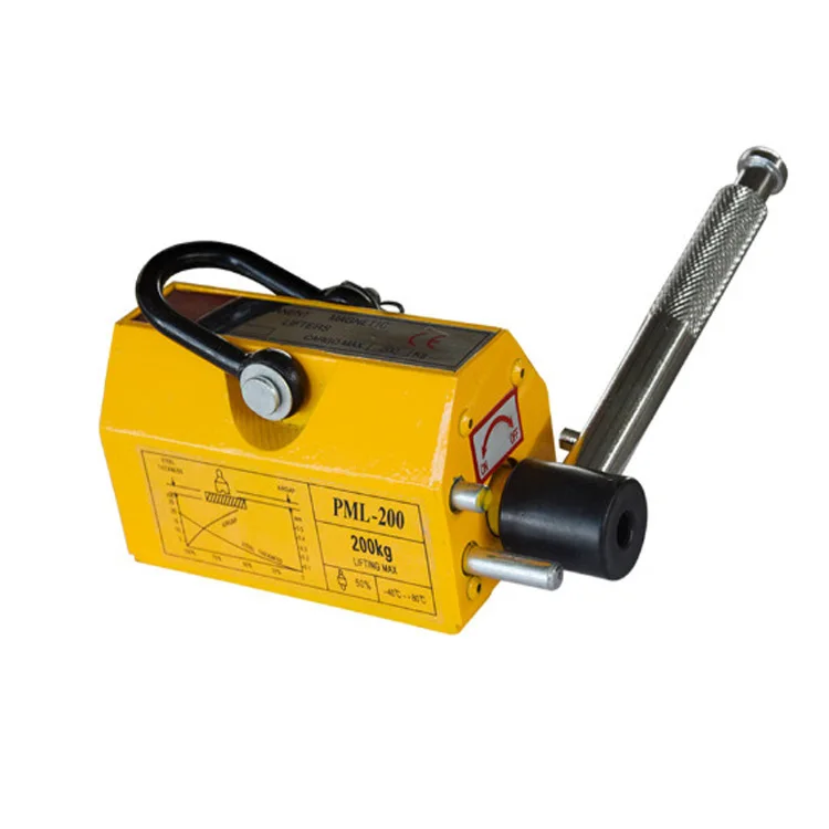 Permanent Magnetic Plate Lifter 200KG Permanent Magnet Jack Chunk Magnet Lifting Device