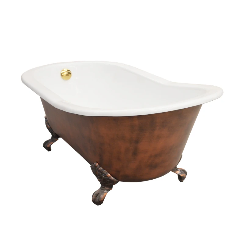 Sipper Cast Iron Bathtub On Imperial Feet