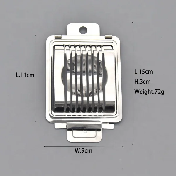 Stainless Steel Mushroom Peeler Boiled Egg Wire Slicer Cutter