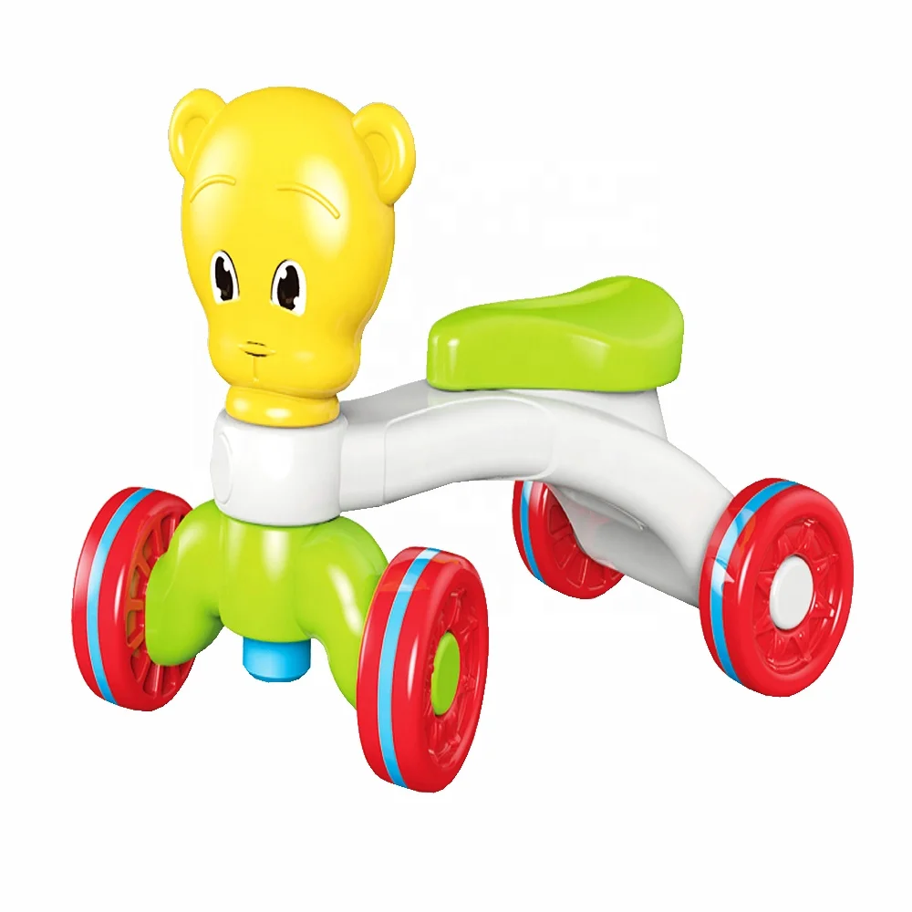 Cartoon balance bike ride on car toys baby walker bike toy early education toy