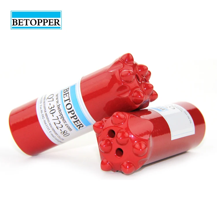 Hotsale 30mm 4 Buttons Tapered Button Bit 7 Degree Mining Tapered Rock Drilling Bit For Mining, Hard Rock