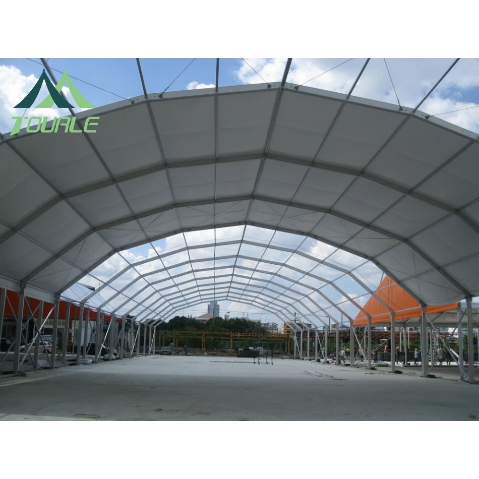 Large arcum tent for wedding, ceremony and event Brand Trade Show Tent with side walls