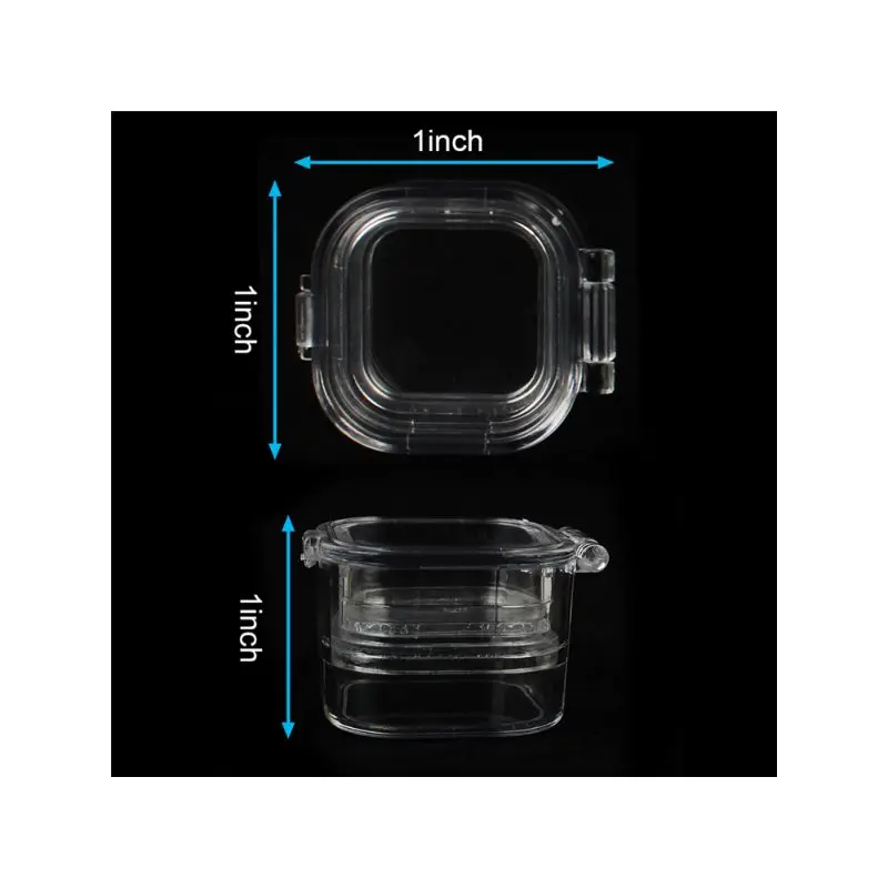 1 inch Clear Denture Box / Plastic Membrane  Box