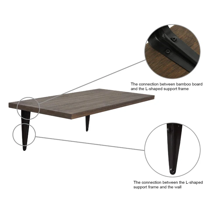 Newest Factory Price  Cheap Floating Rack High-Quality Floating Glass Photo Frame