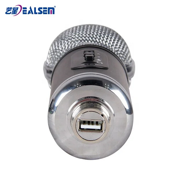 Manufacturer Wholesale Handheld Gaming Microphones USB Noise Cancelling Recording Microphone For Tiktok Live Streaming