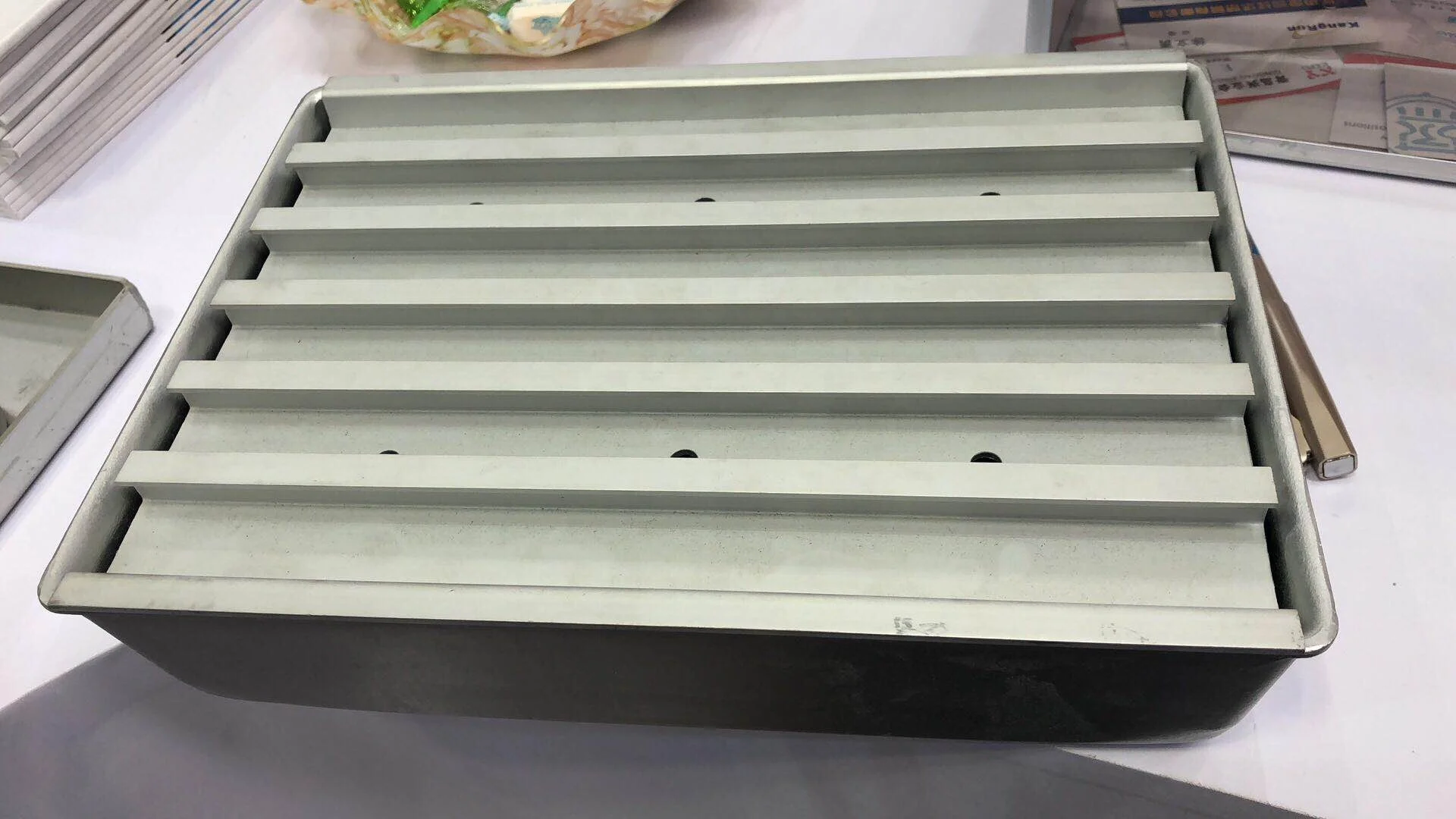 
Stainless steel/aluminum alloy 2kg shrimp tray for contact plate freezer 