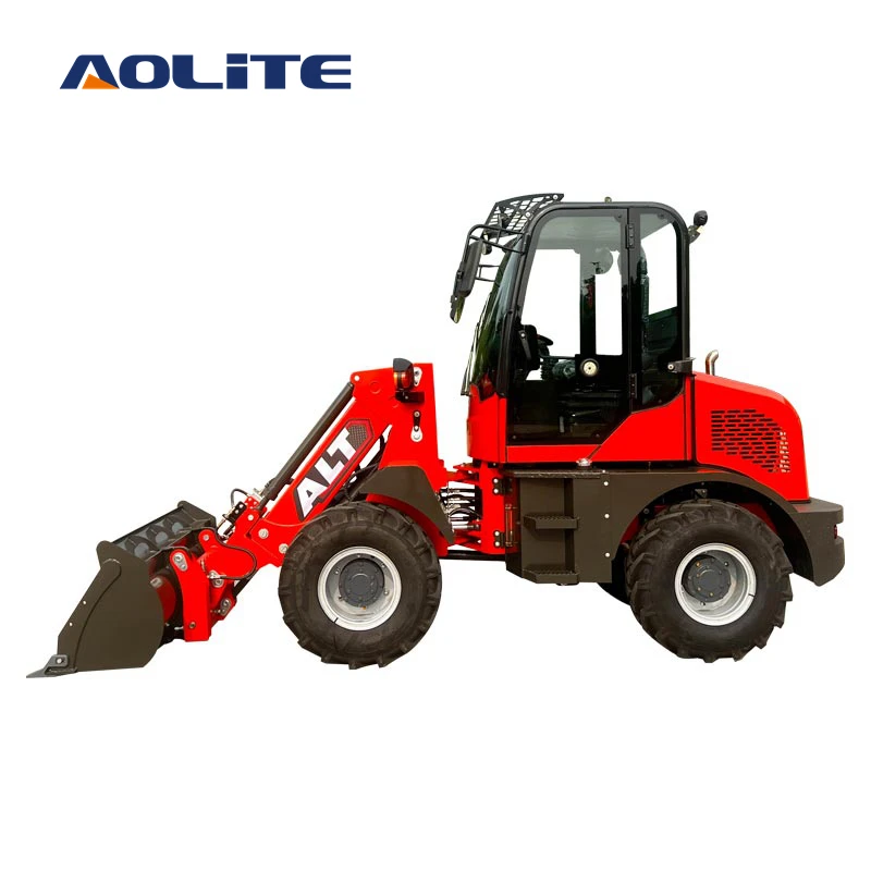 Мини-погрузчик AOLITE TL1000 телескопический вилочный погрузчик 1 тонный сделано в Китае новый бренд