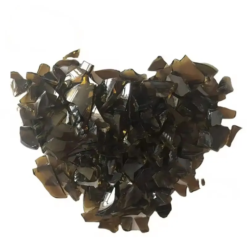 Recycled Broken Glass Bottle Scraps For Sale At Best Price Brown Colored Crushed Glass Chips Broken Glass