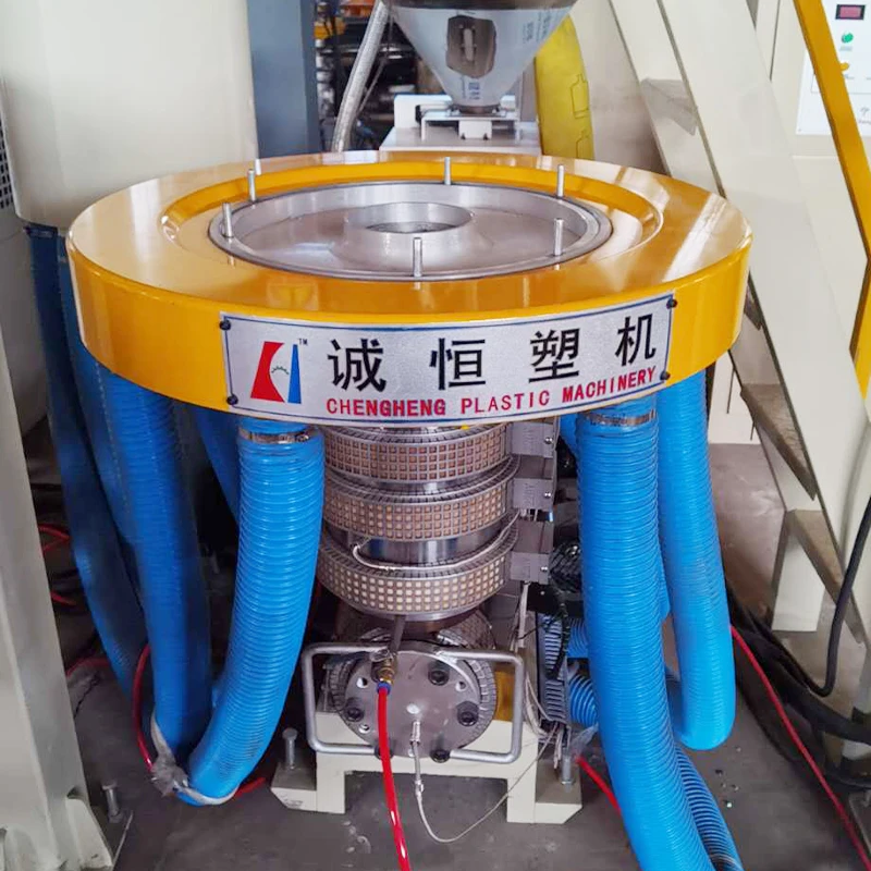 High output PE HDPE LDPE plastic film extruder machine pe film blowing machine plastic bag making machine production line
