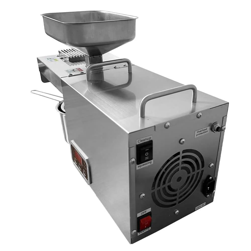 MJ 509 Mini Oil Presser Small Peanut Walnut Sesame Screw Sunflower Palm Oil Press Machine for Home use
