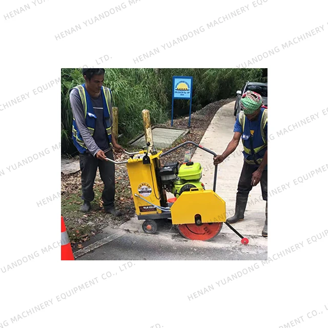 Quality Assurance 10HP 13HP Diesel Engine Concrete Road Cutting Asphalt Floor Saw Cutter Machine With 500mm Blade Saw