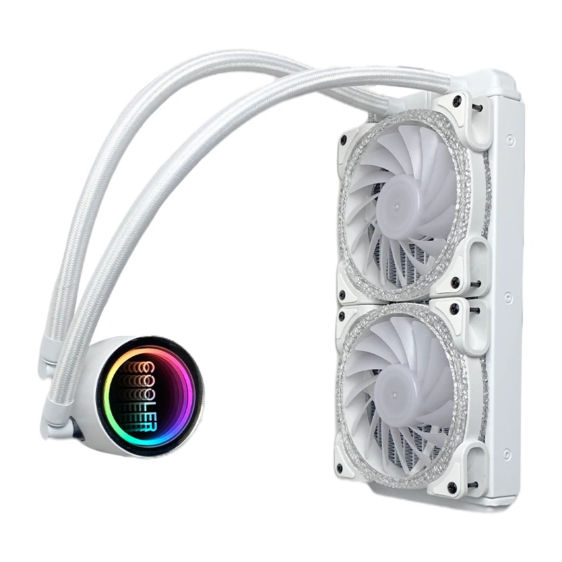 Factory Direct Sale 240mm  High performance Water Radiator CPU cooler Cooling Fan Rgb Argb PWM Fans For Cpu