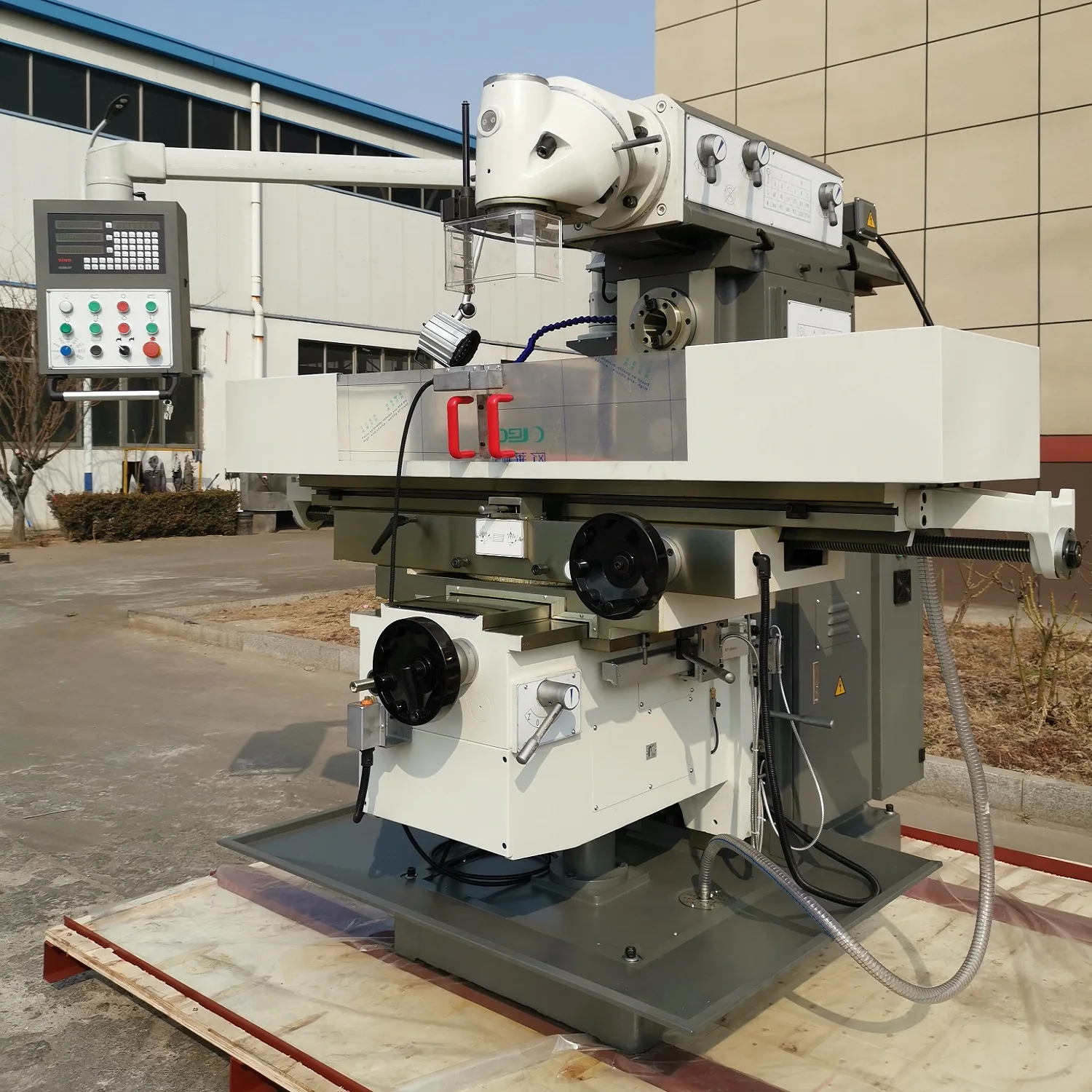 XL6436CLW power feed swivel head rotary table universal manual milling machine