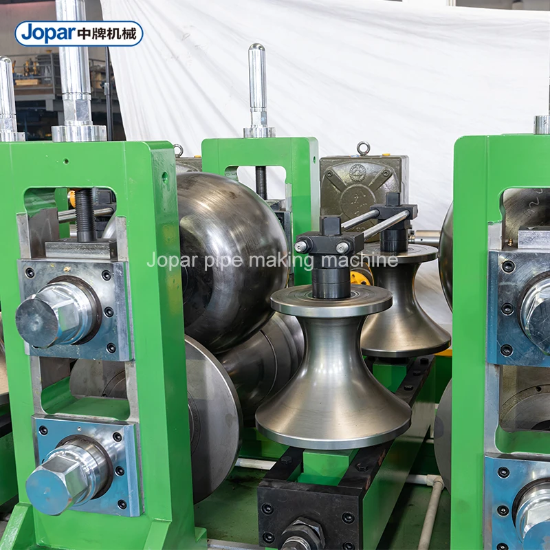 Jopar Steel Square Pipe High Pressure Steel Pipe Production Line Steel Water Well Casing Pipe Mill ss production line