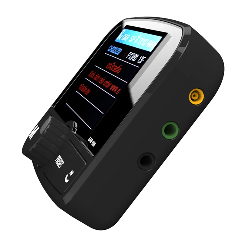 Car DAB Digital Radio Receiver Colorful TFT LCD Screen Bluetooth Handsfree Car MP3 FM Transmitter DAB car Adapter