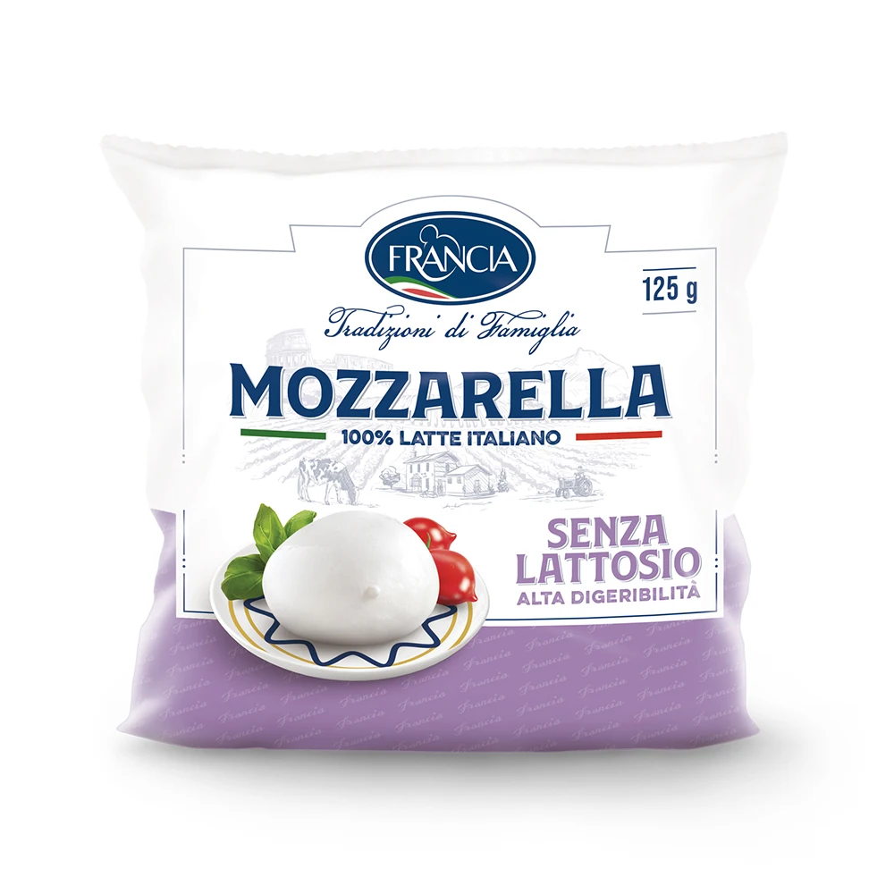 Made in Italy Private Label Italian Top Quality Mozzarella Lactose Free Fresh Cheese For Export