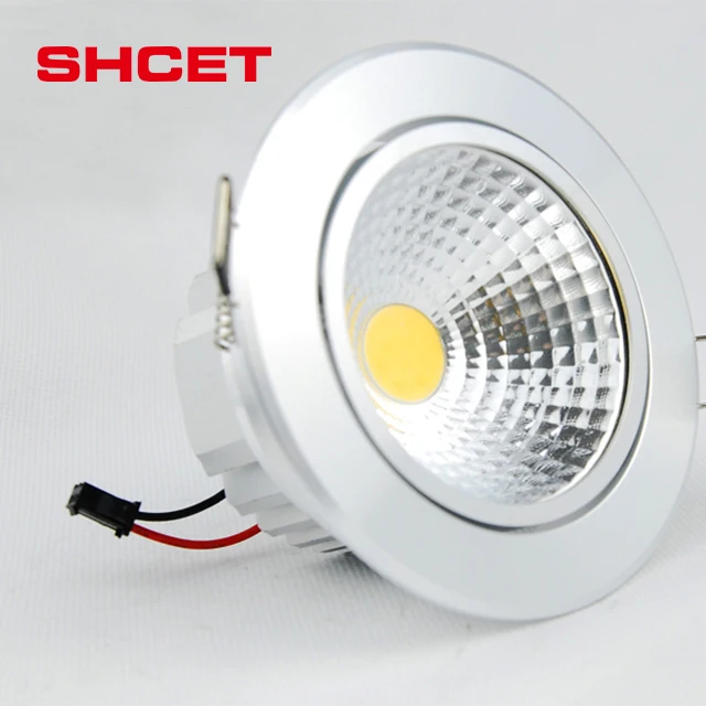 Hot selling Anti glare 8W-90W CRI90 flicker free 5 years warranty dimmable 30W LED COB downlight from SHCET