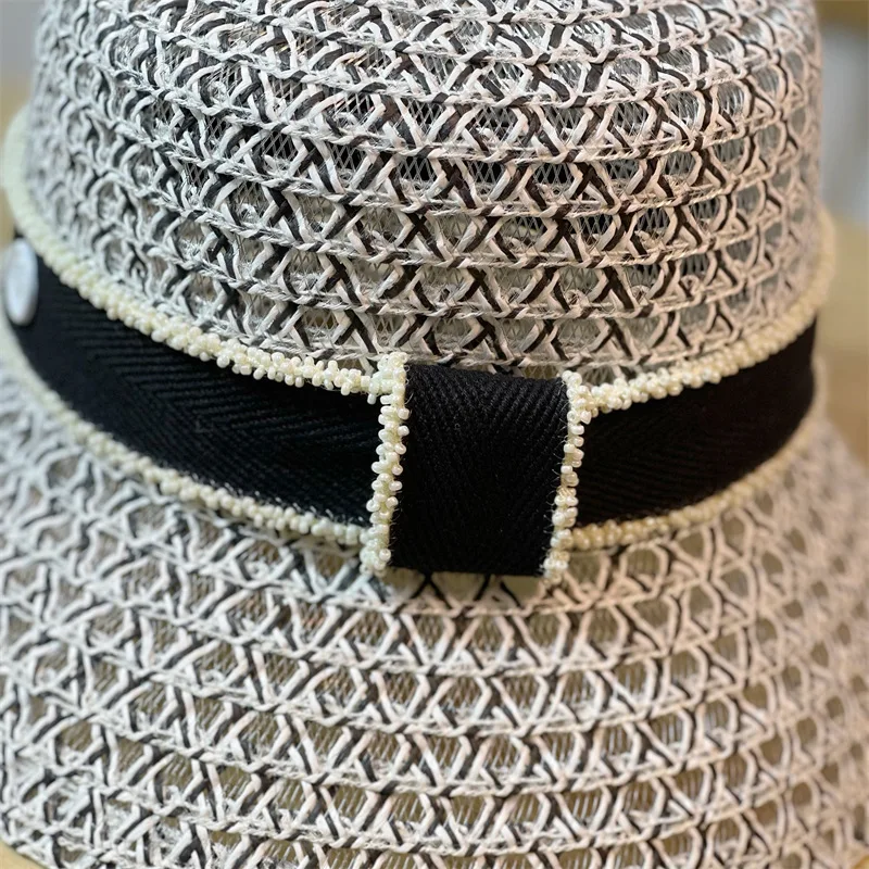 Summer Hat Women Wide Brim Female Dome Beach Holiday Cap Straw Hat Women Number Beach Hat