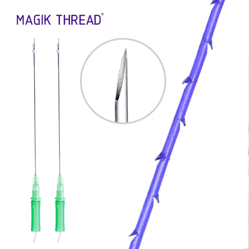 Magik Thread aesthetic products buy online cog 3-1 L blunt 19g 25mm nose thread mesh pro threads lifting