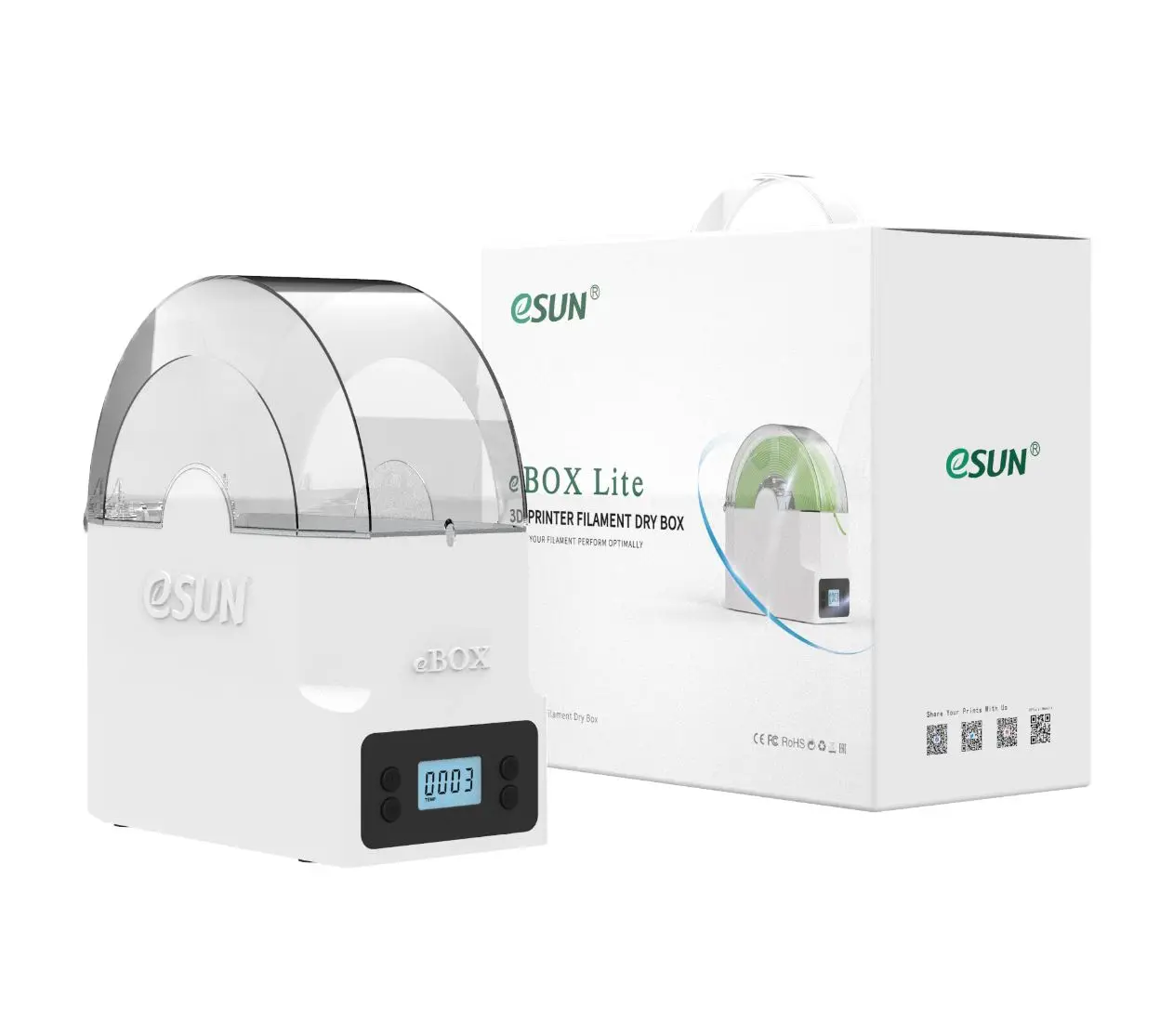 Сушилка для наполнителя eSUN eBOX Lite 3D принтер сушки нити контейнер