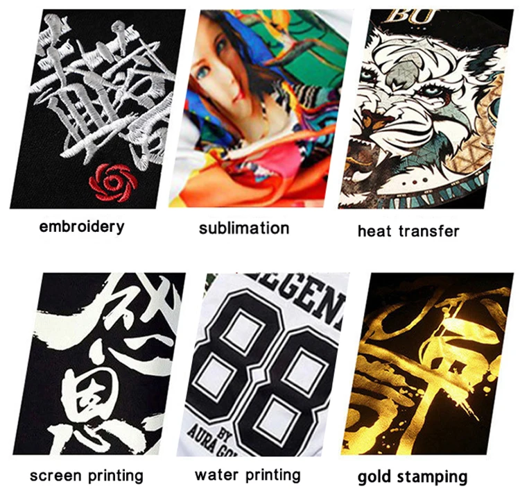 Wholesale OEM service 100% polyester printing t shirts design custom mens t-shirts