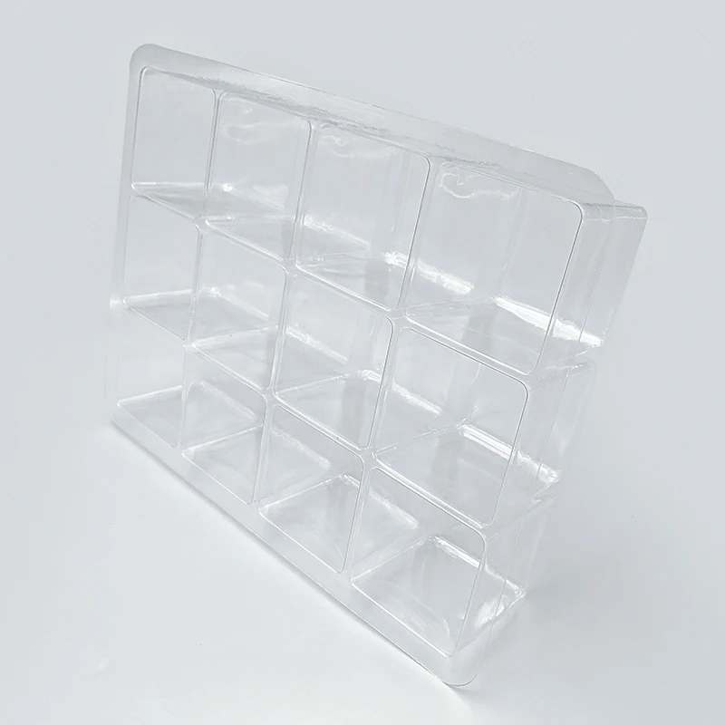 Mini Frozen Storage Square Plastic Food Grade Ice Cube Tray Mold