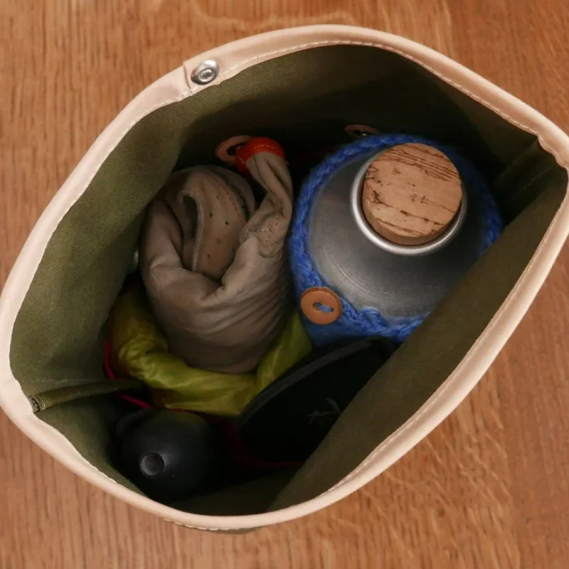 Portable Modern Bicycle Front Bags Canvas Outdoor Handlebar Case Classic Bike Accessories