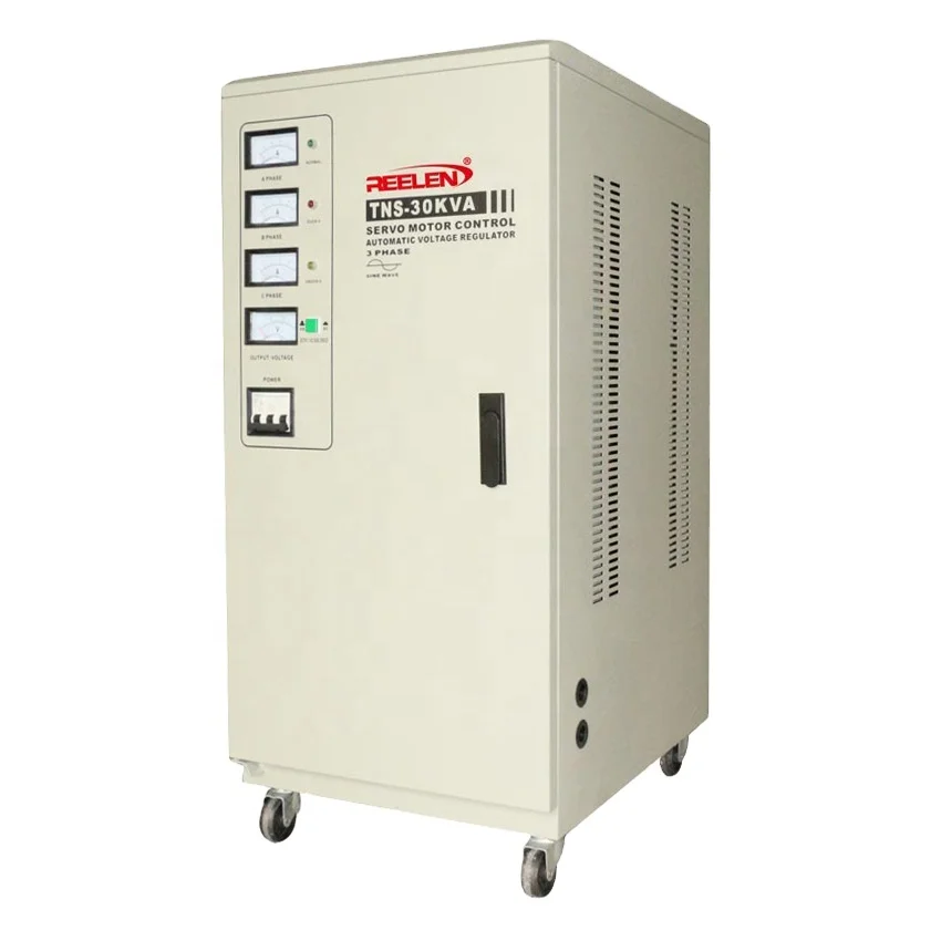  Трехфазный стабилизатор напряжения переменного тока 30KVA TNS-30KVA