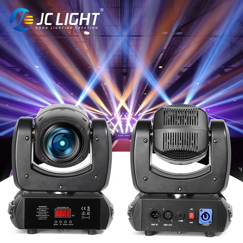 Led 100w Beam Moving Head Spot Light Dmx Gobo Luces Stage Dj Club Wedding Mini Sharpy Beams Led Moving heads