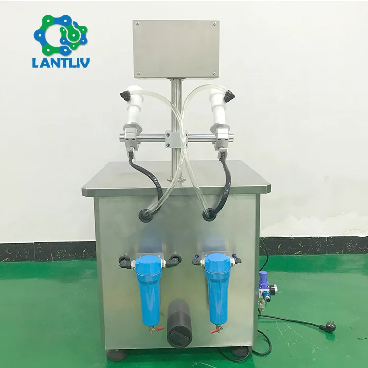 
Semi Auto Plastic Tube Glass Bottle Double Heads Cleaning Machine Plastic Bottle Negative Ion Air Washing Machine For Cosmetics 